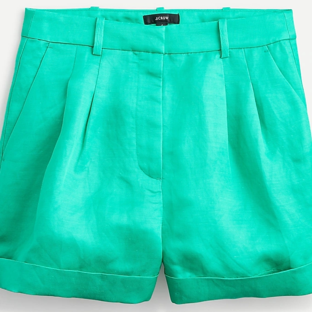 J.Crew Drapery Satin Shorts